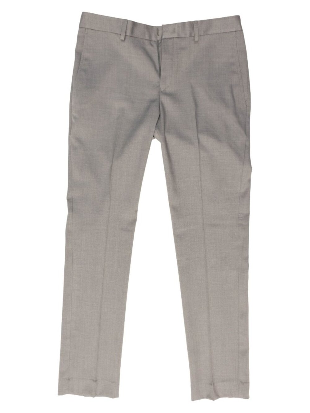Kenneth Cole Reaction Big Boys Slim Fit Stretch Suit Pants - 16R Gray - Picture 3 of 4